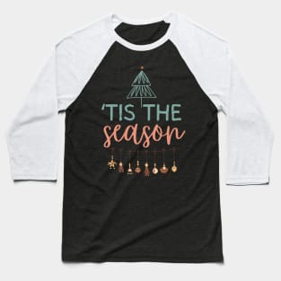 Christmas Tis The Season Baseball T-Shirt